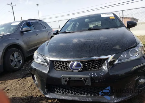 2013 Lexus Ct 200H z USA, uszkodzony, nr VIN JTHKD5BH6D2167355